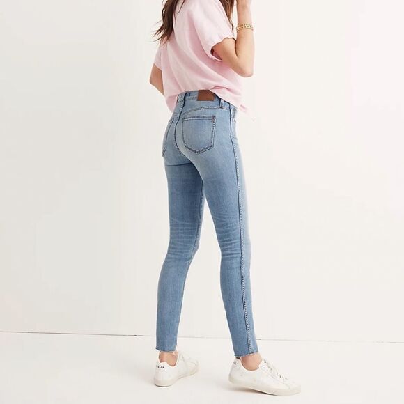 MADEWELL 9" High-Rise Skinny Jeans: Seamed Step-Hem Edition Style H5779 Size 26 - Picture 12 of 13
